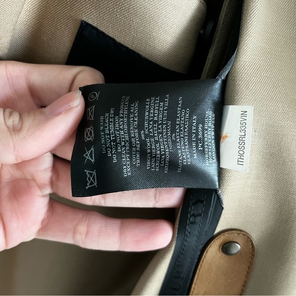 Burberry Prorsum Wool Trench Coat From 2011 Summer/Spring collection. - Picture 9 of 10